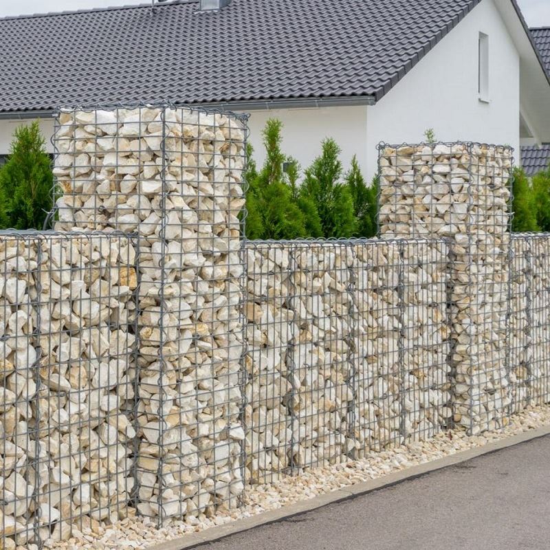 Reinforced Gabion Retaining Wall